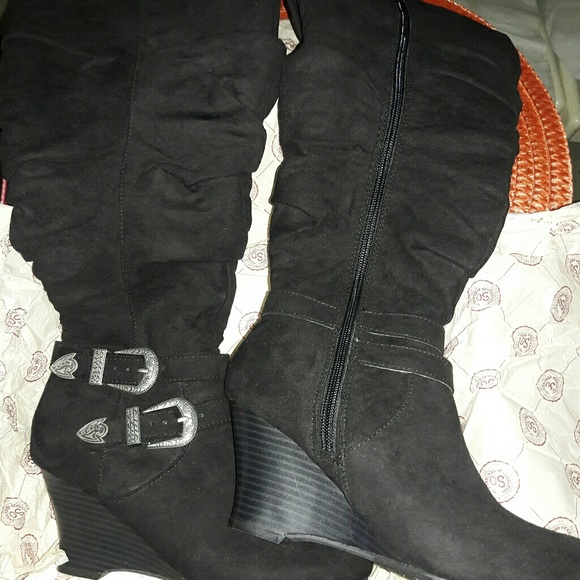 đź”–đź”–HPđź”–đź”–Suede Boot - Picture 1 of 5